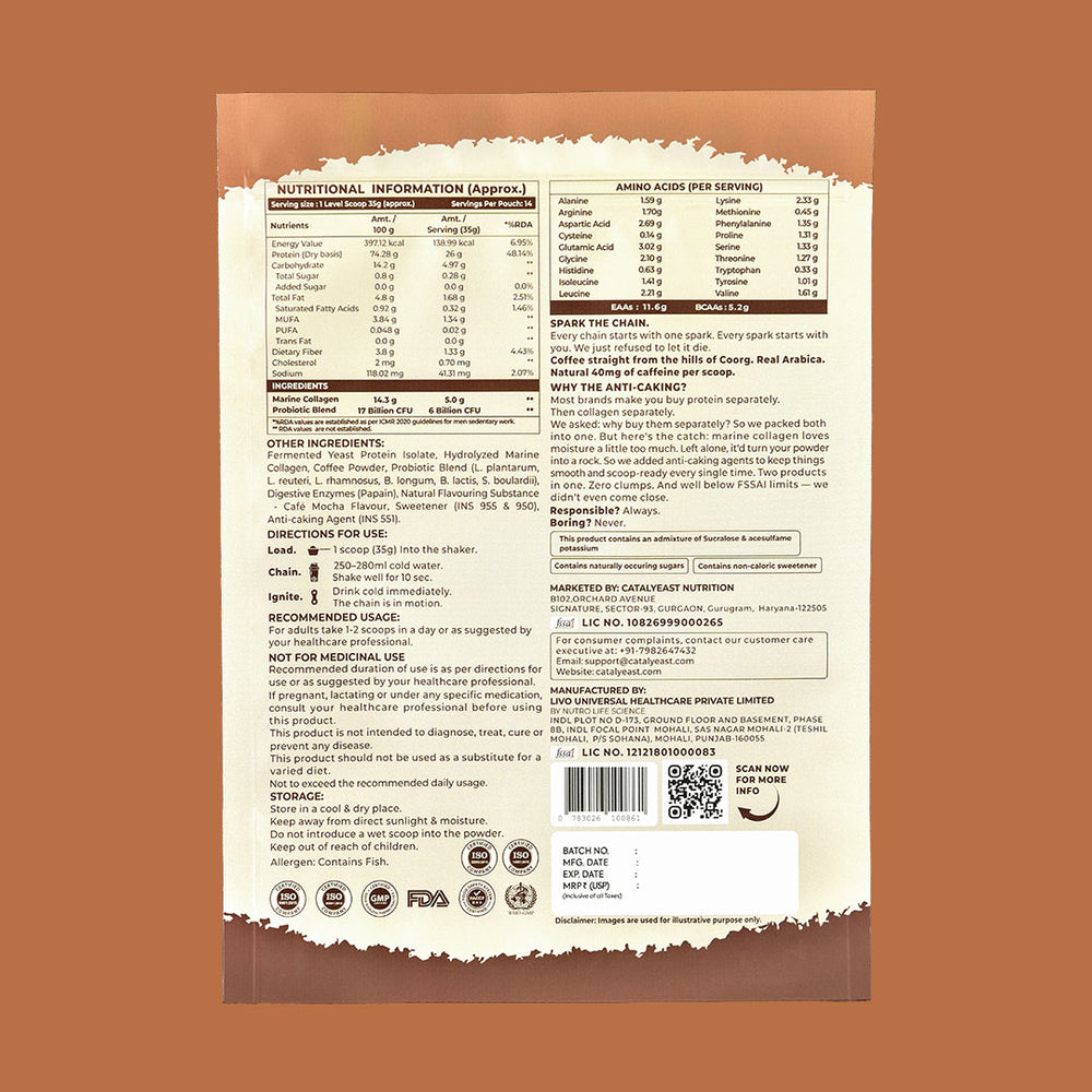 Café Mocha Protein Coffee | 26g Protein, 5g Collagen